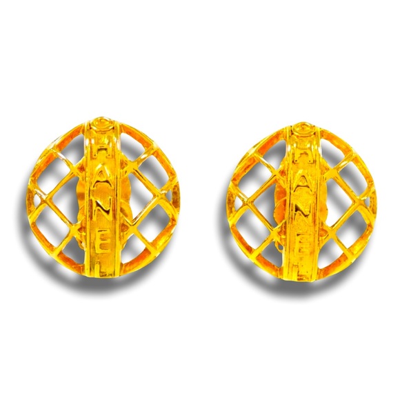 Chanel Vintage XL Runway Earrings - Picture 16 of 16